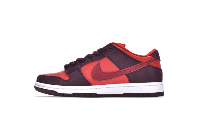 Men's Dunk Low Red/Wine Shoes 238